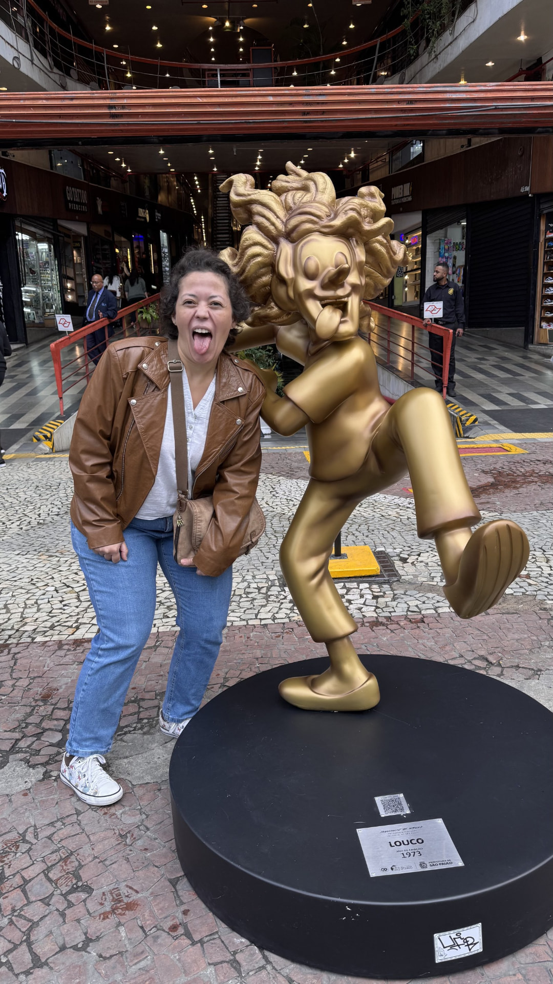 Melissa em São Paulo, cidade onde nasceu a ideia do Bordado.App